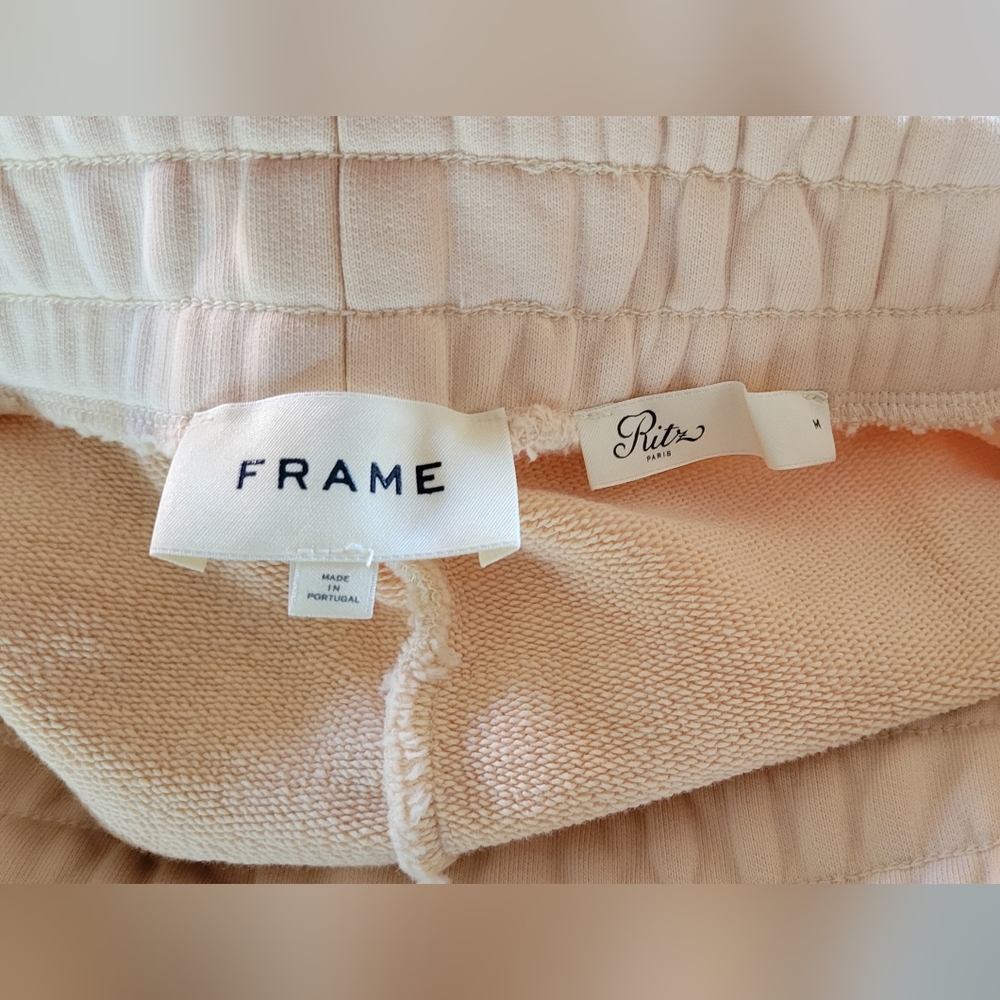 Frame x Ritz Logo Sweatpants sz M - Picture 6 of 8